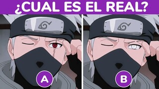 ¿CUAL ES EL PERSONAJE REAL DE NARUTO SHIPPUDEN? #2 👀​🤔 | DIFICULTAD: 99%