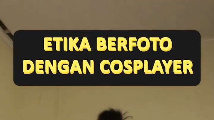 Etika berfoto dengan cosplayer