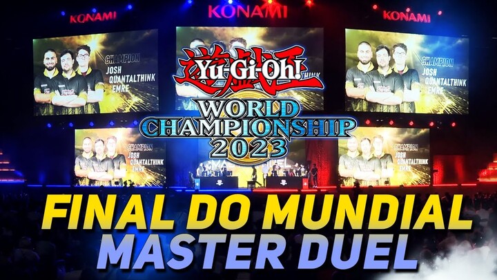 FINAL: TEMOS O PRIMEIRO CAMPEÃO DO MASTER DUEL! | YU-GI-OH! WORLD CHAMPIONSHIP 2023