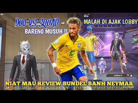 NIAT REVIEW BUNDEL TIM BRAZIL MALAH DI AJAK DUO VS SQUAD SAMA MUSUH AUTO GW...