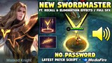 Revamped Lancelot Swordmaster Skin Script - Full Pack | Real Sfx & HD Effects w/ ShareBG | No Pass
