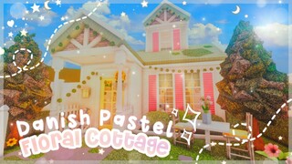 Danish Pastel Aesthetic Floral Cottage - Speedbuild and Tour - iTapixca Builds