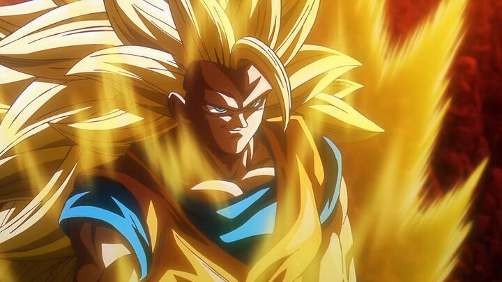 Dragon Ball Dai-Ma: Adegan Puncak Son Goku, Berubah dari Super Saiyan 1 menjadi Super Saiyan 4, Suks