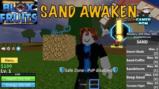 Lvl1 Noob AWAKENS SAND FRUIT after reaching 2nd Sea|BLOXFRUITS| UPDATE