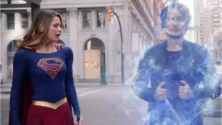 Supergirl Meets Mxyzptlk Aka 5th Dimensional Magician