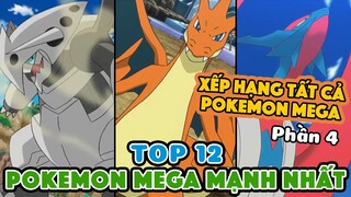 Xếp hạng tất cả Pokemon Mega (P.4): Top 12 Mạnh Nhất !!! | PAG Center