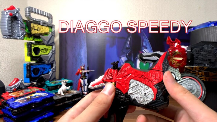 Maybe the most fun God riding book so far! Kamen Rider Saber DX Deformation Motorcycle Diago Speedy 