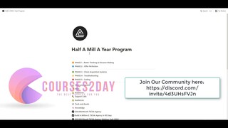 Serge Gatari – Half A Mill A Year Program