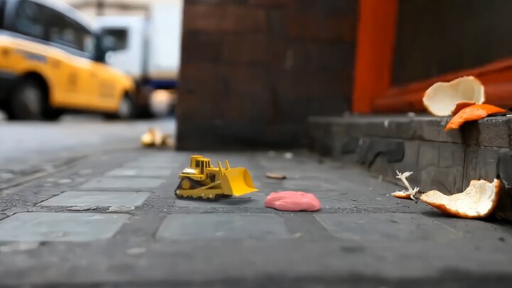 "The garbage we throw away is a huge project in the tiny world"