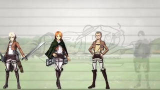 Attack on Titan all character Size Comparison part 2 #attackontitan