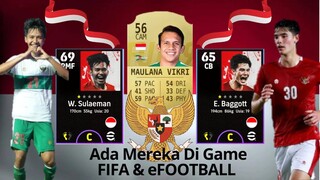 Pemain Timnas Indonesia Yang Pernah Masuk Game FIFA dan PES eFOOTBALL🎮