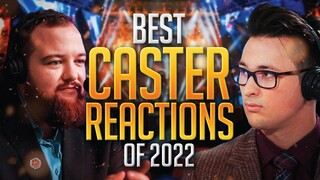 CS:GO - BEST CASTER REACTIONS OF 2022! (Feat. Anders, Machine, Sadokist & More!)