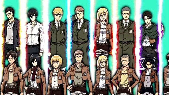 "Attack on Titan" Semangat pagi ini diberikan oleh ketua grup! Mainkan lagu perang!