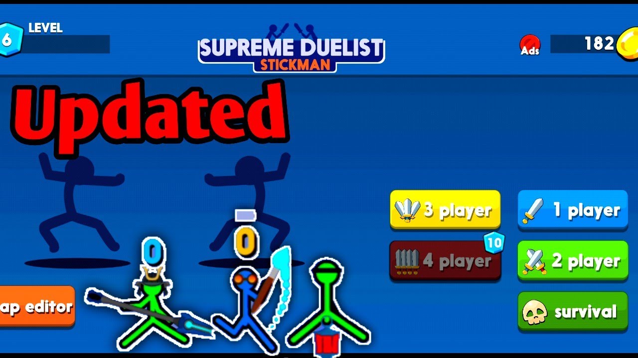 Supreme Duelist Stickman - Funny Moments [ Part 4 ], Supreme duelist X