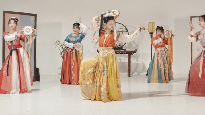 ☆Moon Ballad☆Cat Demon Appears in the Western Regions☆Group Dance of 20+ Young Ladies from Dunhuang 
