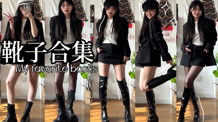 [Boots Collection] Height-Enhancing, Super Versatile! The Secret to Stilt-Like Legs Revealed