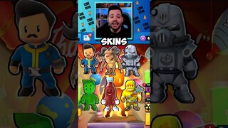 🎁 REGALO 10 SKINS NUEVAS A LOS PRIMEROS! 🎁 #stumbleguys #shorts #SGxWildWasteland