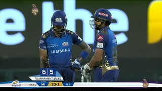 KKR vs MI 5th Match Match Replay from Indian Premier League 2020