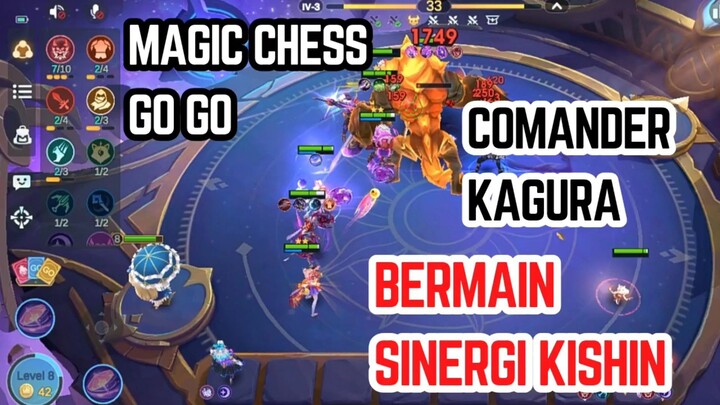 Magic chess go go - bermain sinergi kishin dengan comander kagura