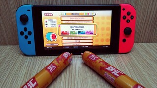 [TAIKO DRUM MASTER] Sausage For Drum Sticks!