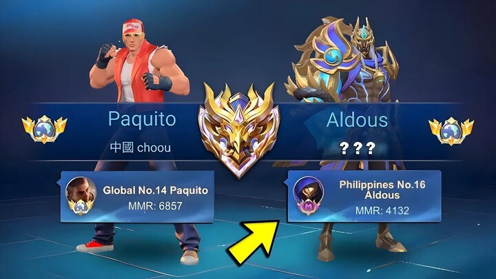 I FOUND THIS PRO 5K matches ALDOUS IN RANKED!! (IS HE A YOUTUBER) - MLBB