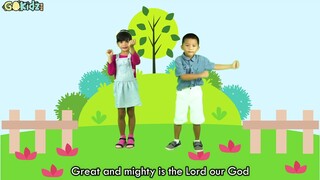 "Great and Mighty is the Lord our God" | Kids Song