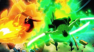 Zoro and Sanji VS King and Queen! Resurrection of Zorro - One Piece English sub