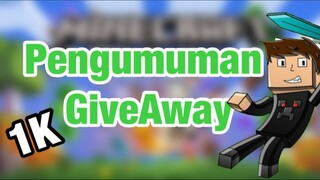 Pengumuman GiveAway 1k Subs | Benilo Story