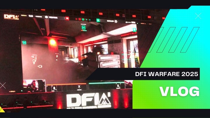 Vlog sự kiện DFI Warfare 2025 (13/12/2025 - Hà Nội, trận RRQ vs RLF)