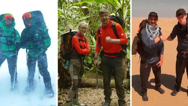 We raced through some of the most extreme places on Earth to see who could make it to the finish lin