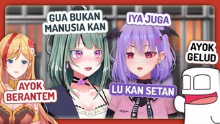 Iblis sama Codot tuh Harus Akur [Nia Redalion, Karissa, Mythia & Jaret]