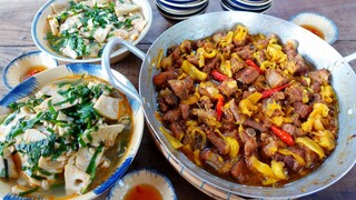 Canh Mít Lá Lốt • Sườn Kho Xơ Mít Ngày Cuối Năm Cũ | MTQH