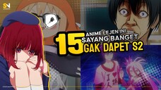 15 Anime Legend ini Gak Dapet S2😥