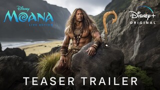 MOANA Live Action – TEASER TRAILER (2024) Dwayne Johnson, Zendaya | Disney