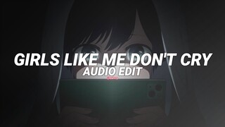 girls like me don't cry (spedup) - thuy [edit audio]
