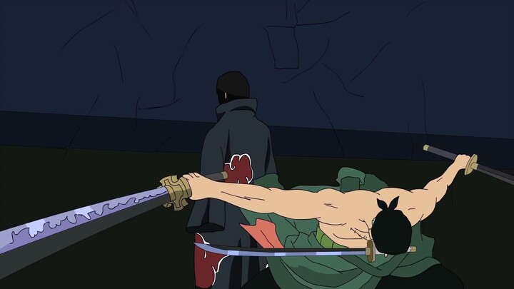 Zoro vs the Akatsuki