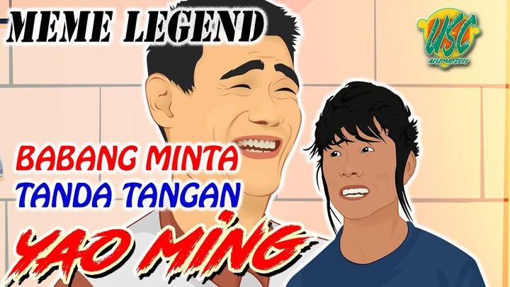 KARTUN LUCU BABANG KETEMU YAO MING (MEME LEGEND) - ANIMASI LUCU UNCLE SAM