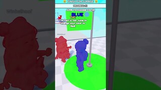 Ketika Aku Dan Adiku Lupa Ganti Warna Biru Merah Di Game Roblox