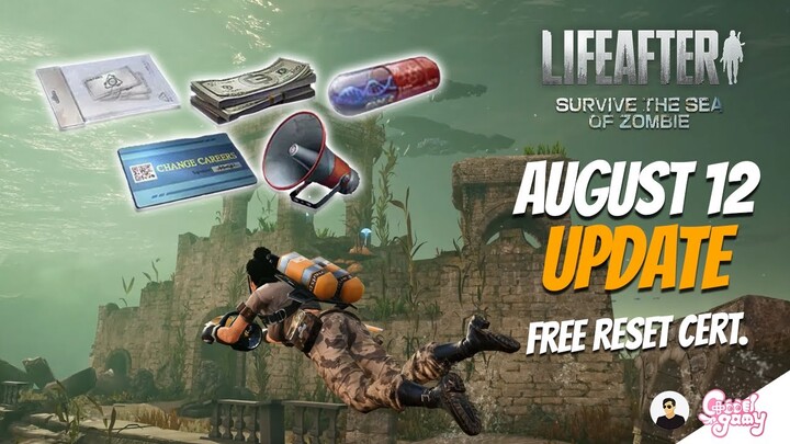 LifeAfter: August 12 Update + FREE Reset Cert Card! | Sea Of Zombie Expansion