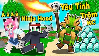 MỀU 24 GIỜ TIÊU DIỆT YÊU TINH ĂN TRỘM KIM CƯƠNG CỦA REDHOOD TRONG MINECRAFT*REDHOOD BẮT ĐƯỢC QUỶ LÙN