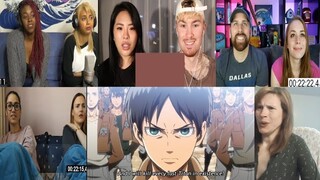 ATTACK ON TITAN EPISODE 2 REACTION MASHUP!!