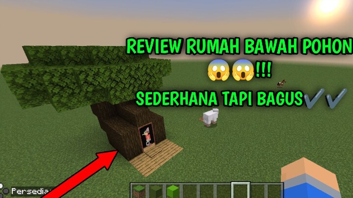 REVIEW RUMAH DI DALEM POHON!!😱 | ADA 2 KAMAR!!