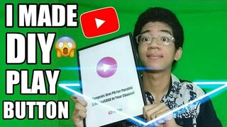GUMAWA AKO NG DIY NA PLAY BUTTON FOR MY 5,000 SUBSCRIBERS |Drei PH