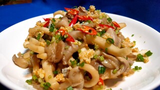 Cách làm NẤM BÀO NGƯ XÀO TỎI thơm ngon đơn giản dễ làm l Thanh cooking