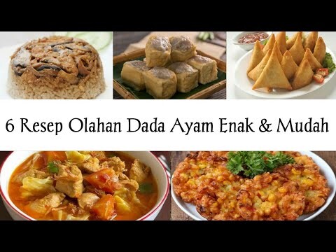 6 RESEP OLAHAN DADA AYAM ENAK&MUDAH ||MASAKAN SEHARI-HARI