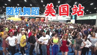 [American Red] Kpop Random Dance America Station! Whose dance has the most people dancing?