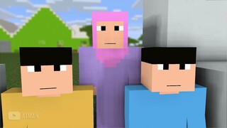 Upin & Ipin - Rindu Opah Bahagian 3 (Minecraft Animation)