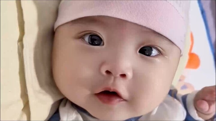 This chatty little baby is only three months old—and totally melt-worthy!