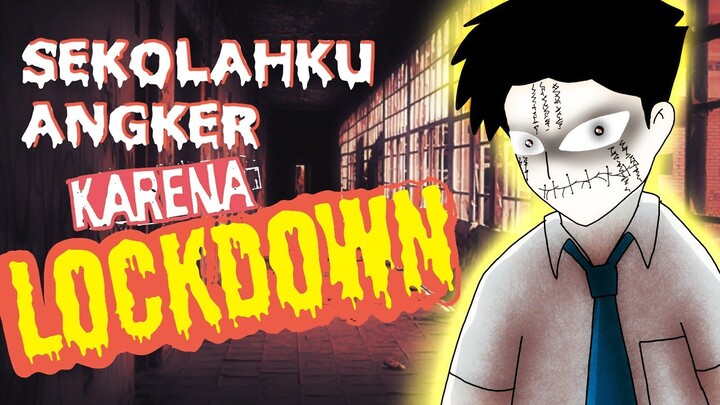 Gara gara LIBUR PANJANG SEKOLAHKU JADI SARANG HANTU 😱#kartunlucu