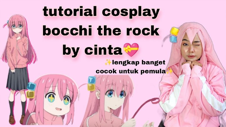 Tutorial cosplay bocchi modal gak nyampe 200 ribu 🤩💝